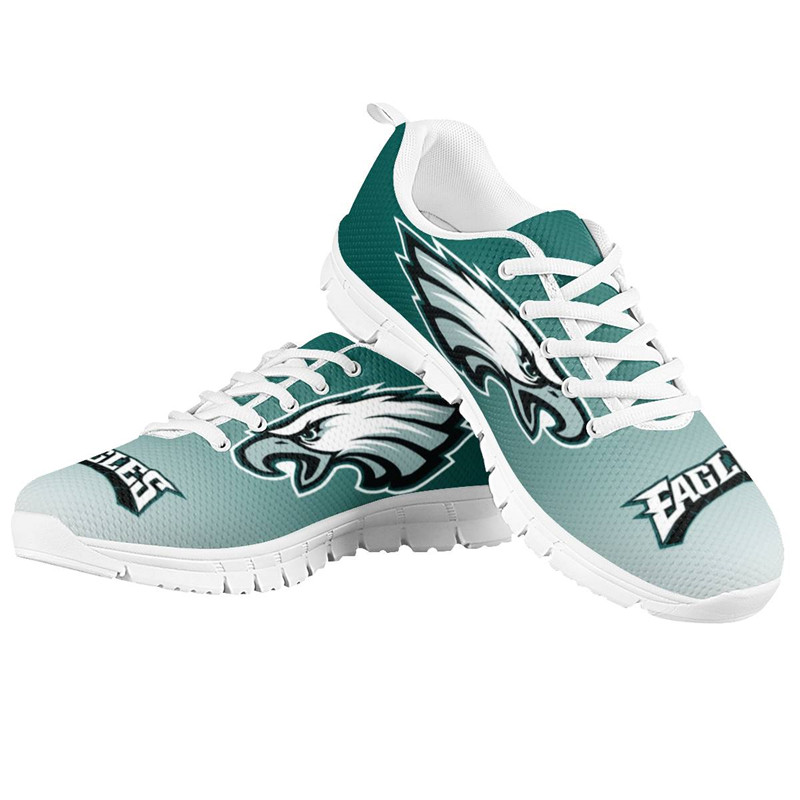 Women's Philadelphia Eagles AQ Running Shoes 002 Women's Philadelphia Eagles AQ Running Shoes 002
